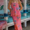 Aquarius Bias Maxi Skirt