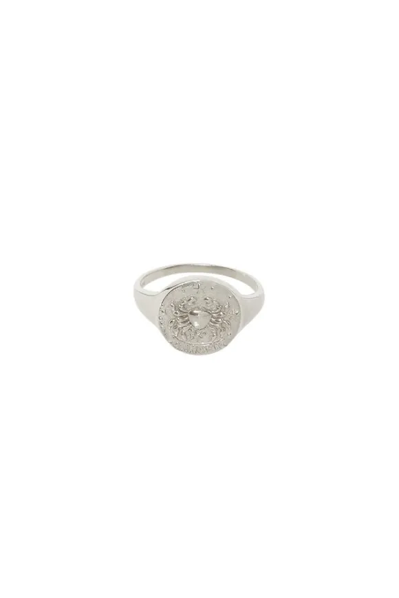Cancer Stargazer Zodiac Ring
