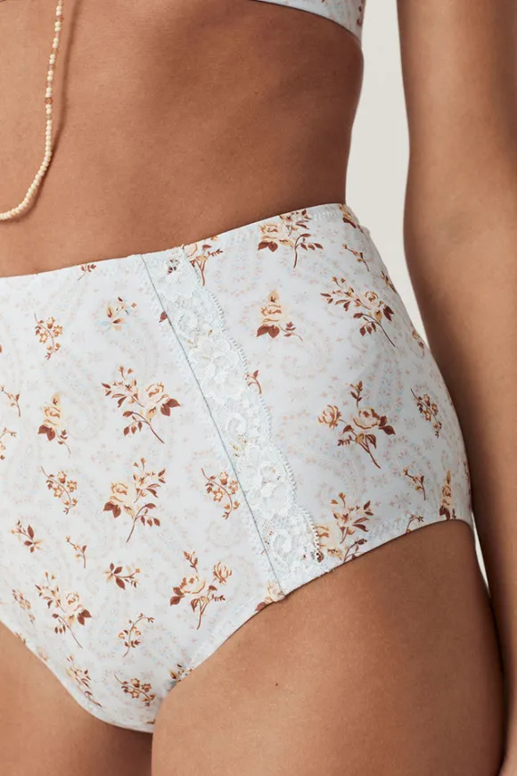Fleur Lace High Waisted Brief