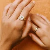Gemini Stargazer Zodiac Ring