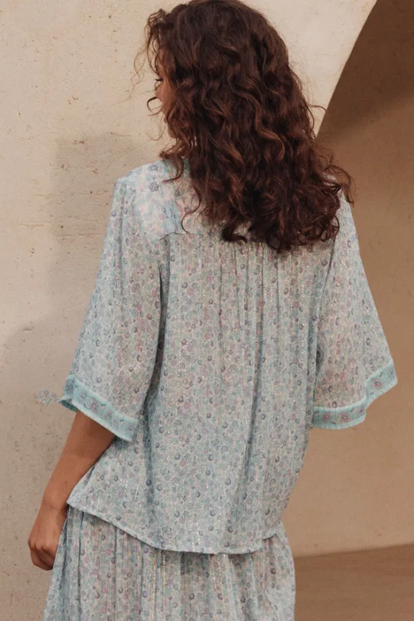 Little Bird Flutter Sleeve Blouse