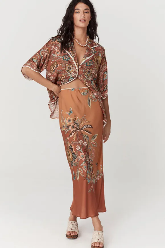 Mojave Lily Bias Skirt