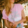 Peaches Biker Tee