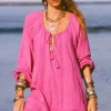 Serendipity Lace Tunic Dress