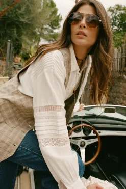 Stevie Lace Shirt