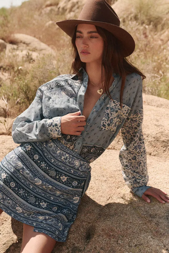 Sunshine Bandit Shirt Dress