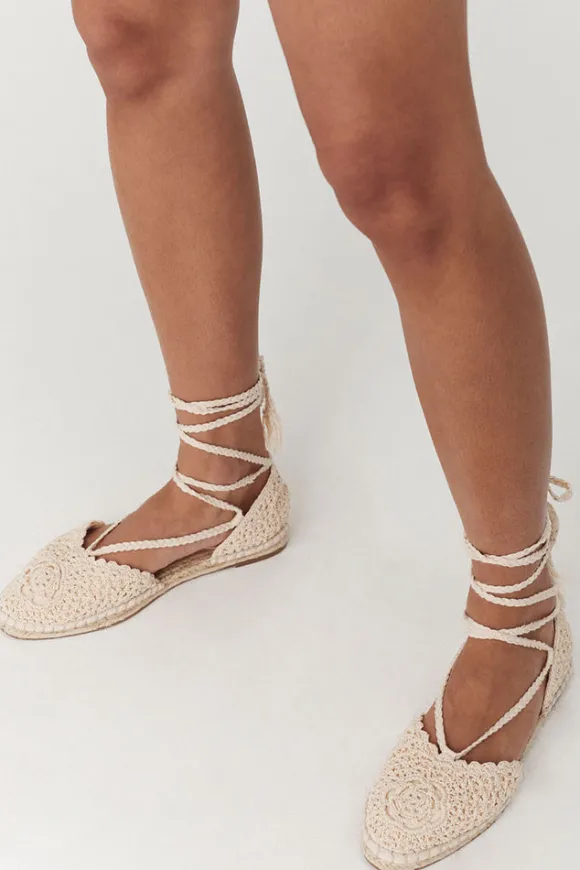 Sweet Nothings Crochet Flats